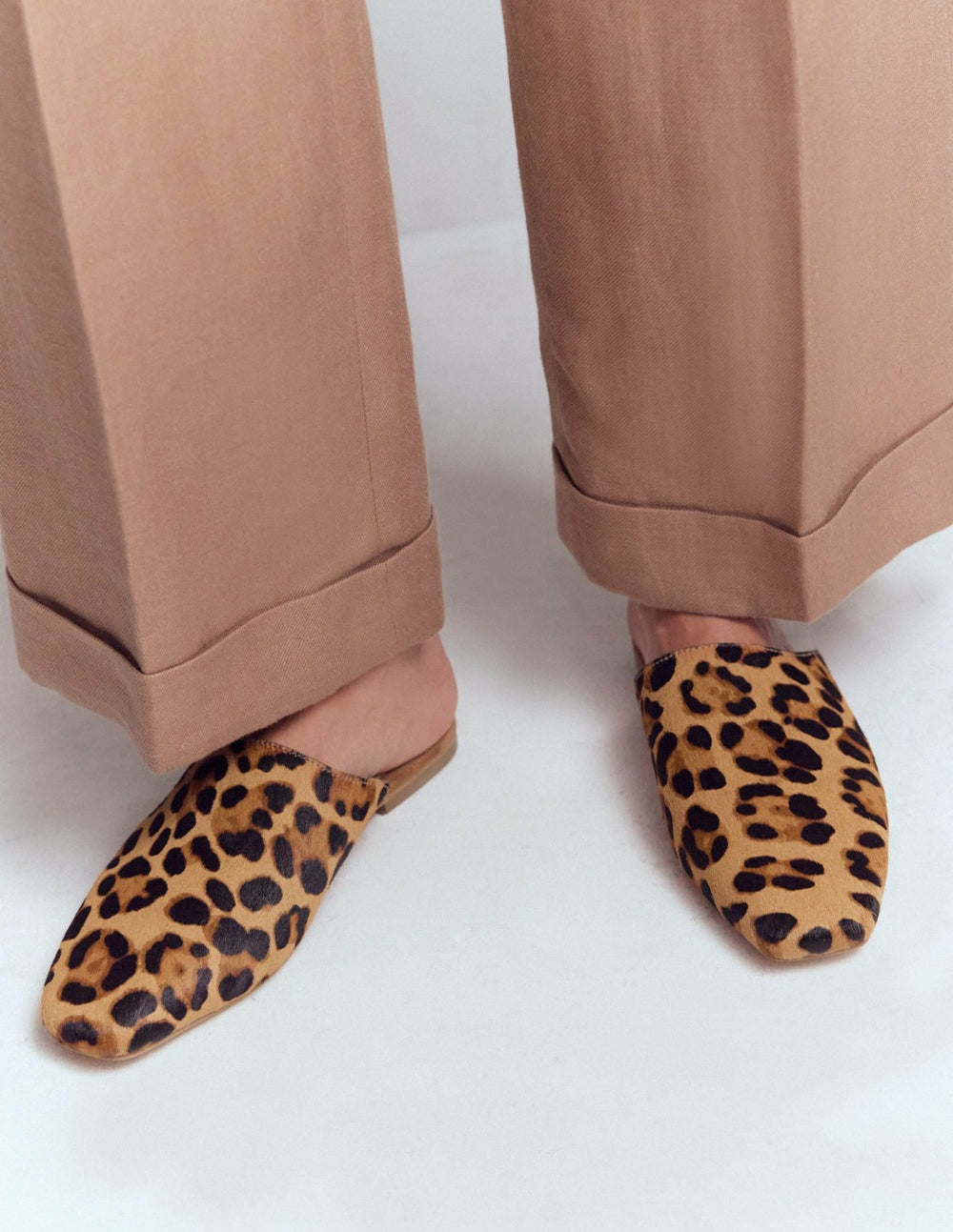 Mule Slipper Loafer-Classic Leopard / Boden