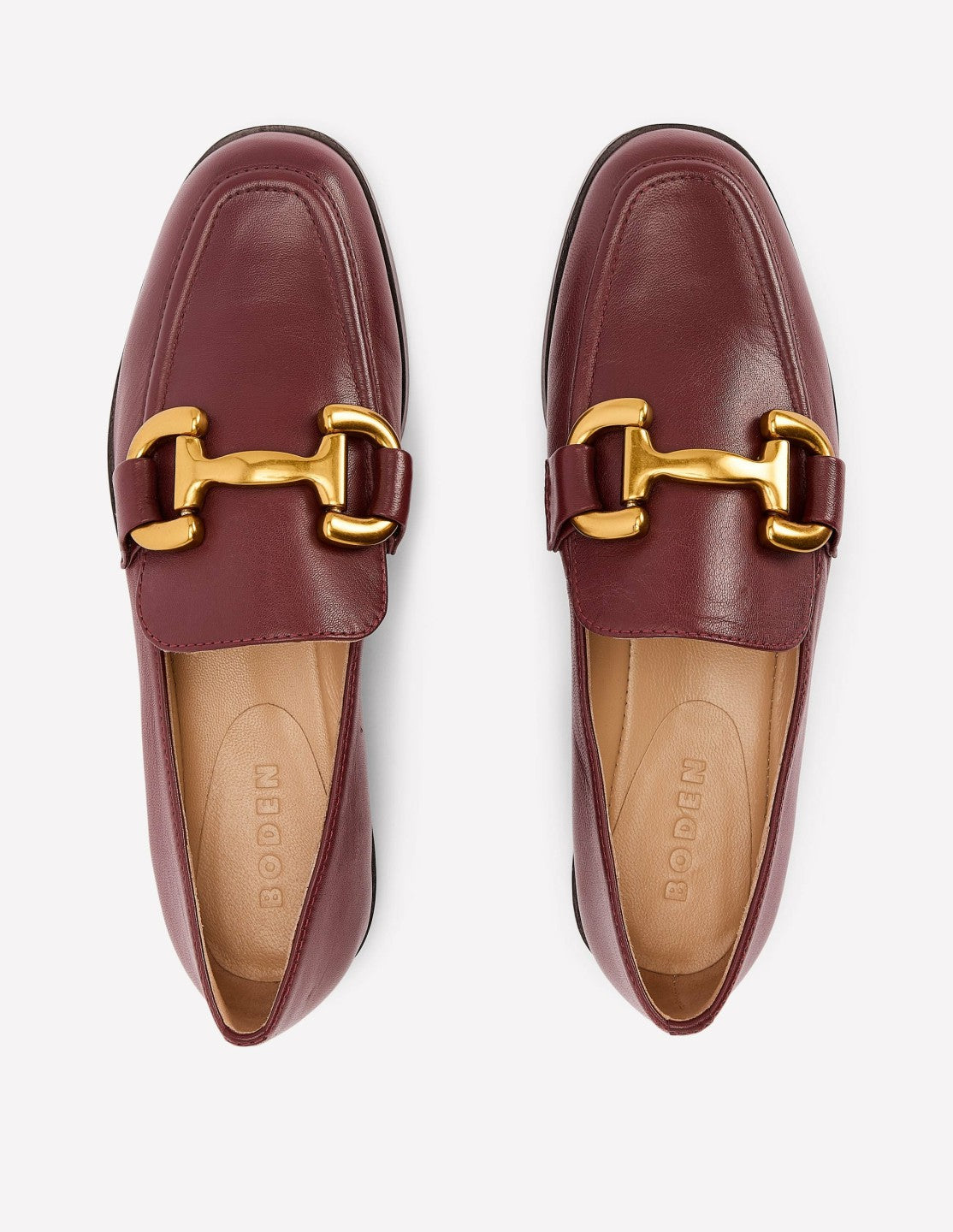 Iris Snaffle Loafers-Oxblood / Boden Discount