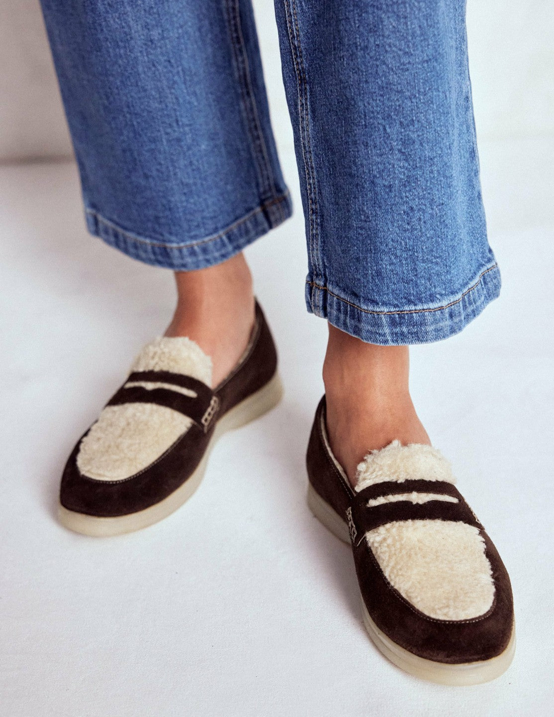 Easy soft loafers-Bitter Chocolate / Boden On sale