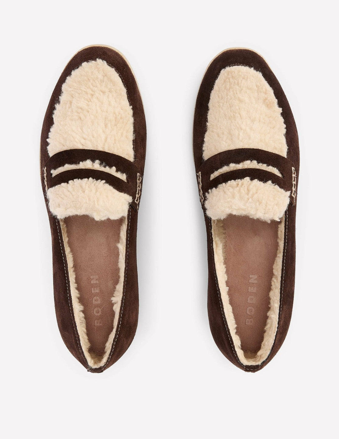Easy soft loafers-Bitter Chocolate / Boden On sale