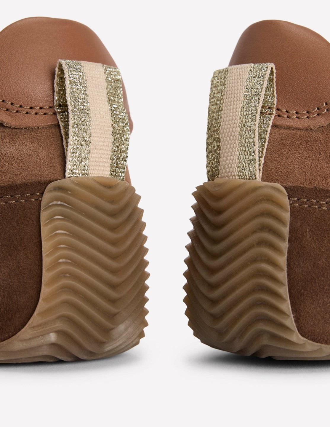 Delphine Slim Sole Trainers-Tan / Boden Discount