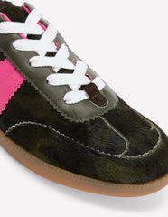 Erin Retro Tennis Trainers-Camo/Pink Peony / Boden Online