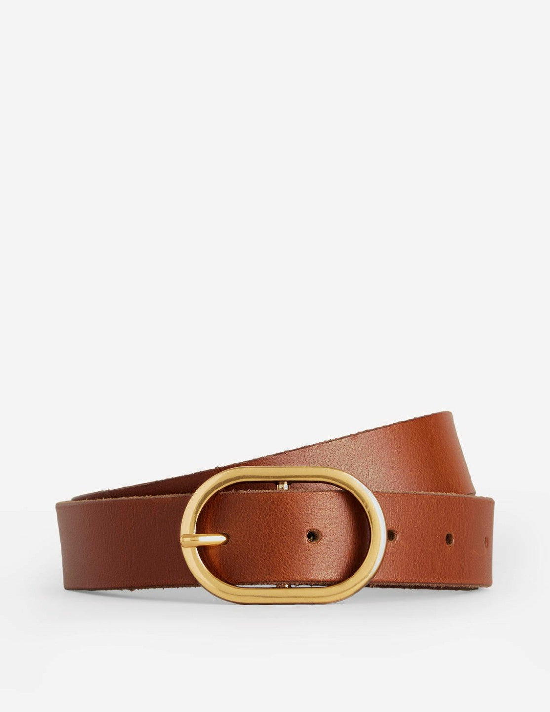 Classic Leather Belt-Tan / Boden us