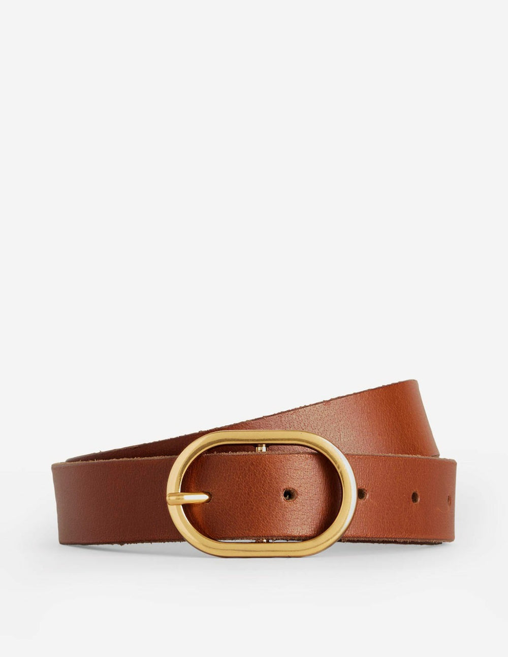Classic Leather Belt-Tan / Boden us