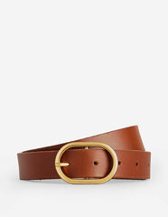 Classic Leather Belt-Tan / Boden us