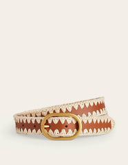 Whipstitch Classic Belt-Tan / Boden Online