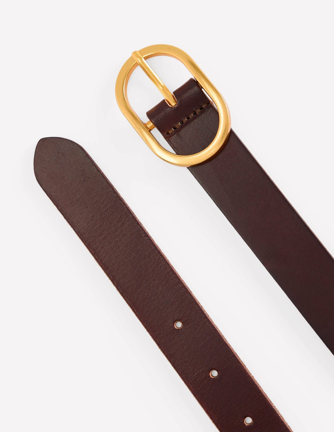 Classic Leather Belt-Bitter Choc / Boden us