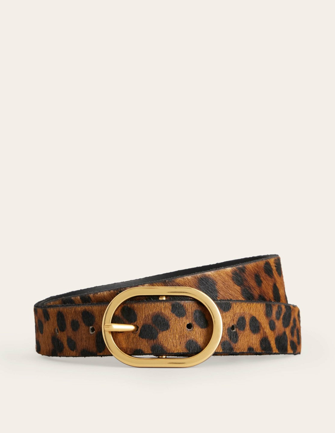 Classic Leather Belt-Leopard / Boden Sale