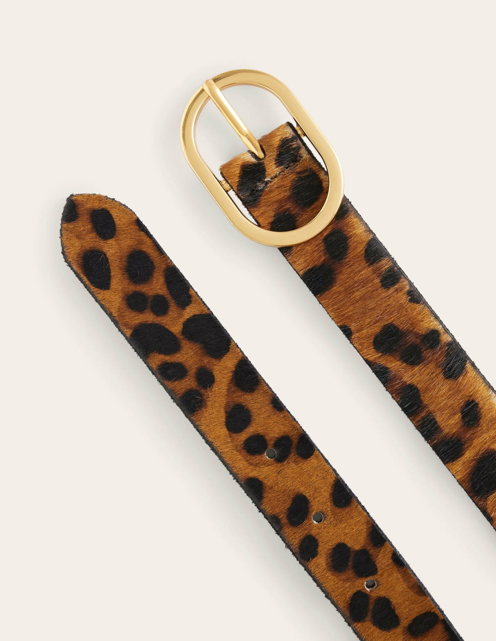 Classic Leather Belt-Leopard / Boden Sale