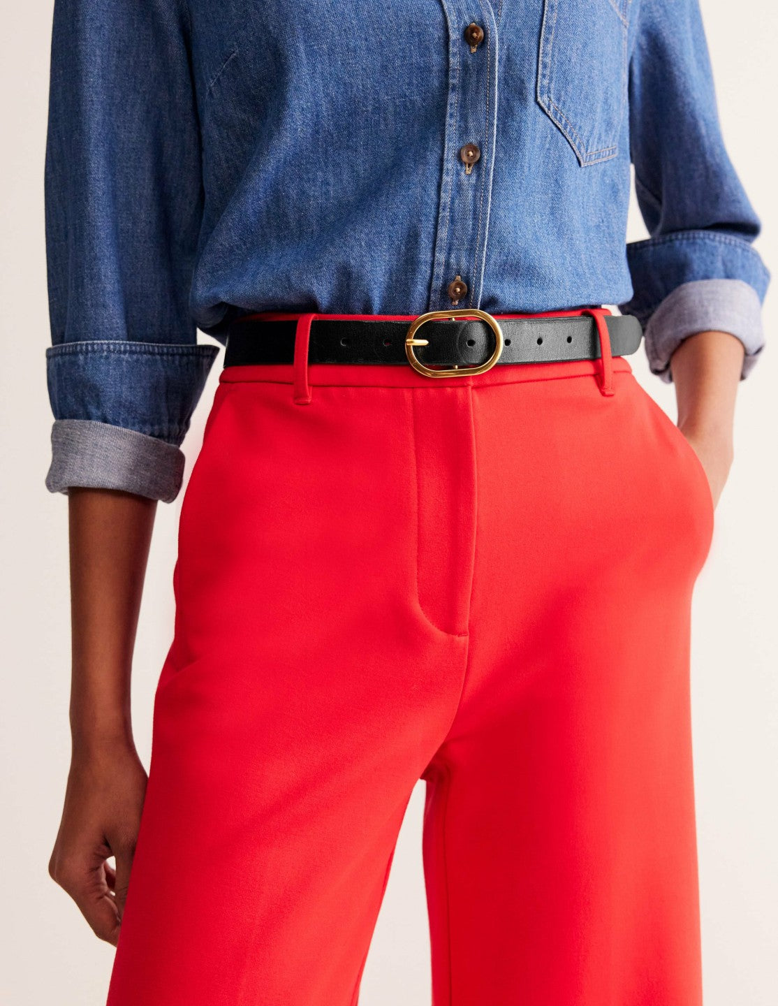 Classic Leather Belt-Black / Boden Online