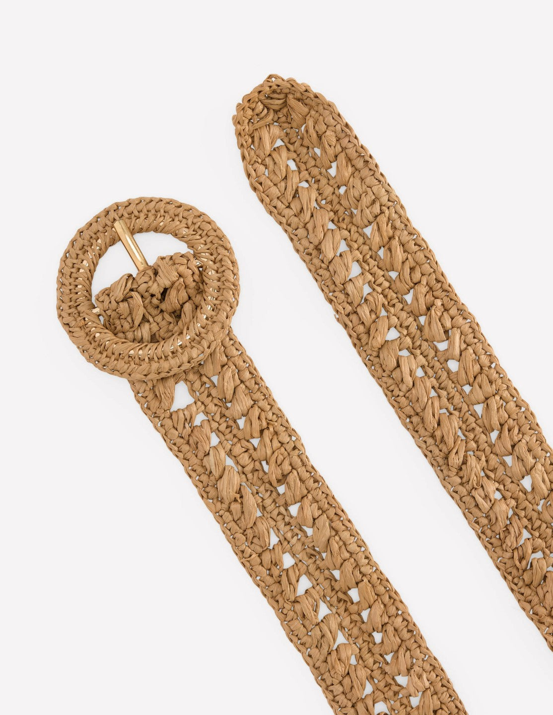 Interest Raffia Belt-Natural / Boden On sale