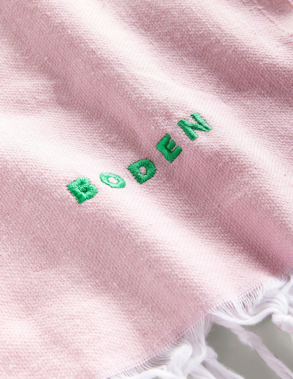 Hammam Towel-Firecracker Orange and Pink / Boden us