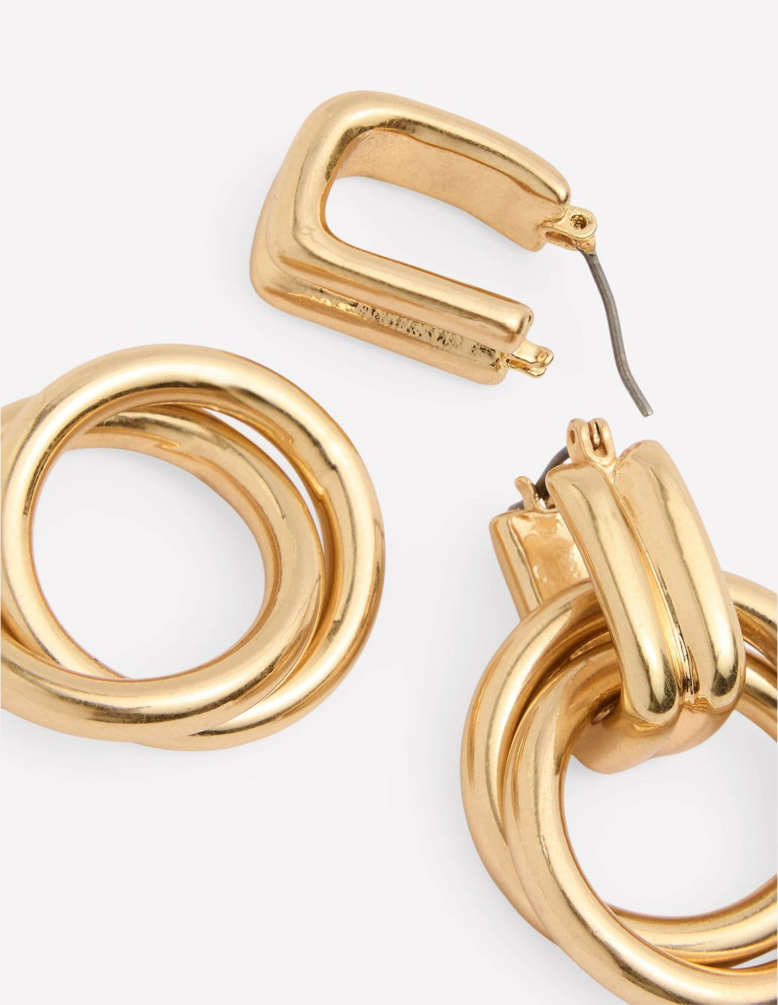 Double Twist Earrings-Gold Colour / Boden Online