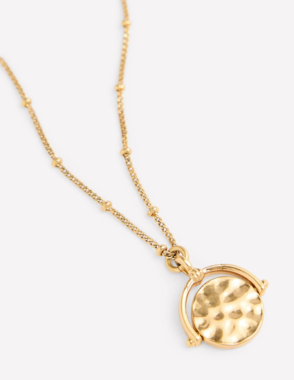 Fine Spinner Pendant Necklace-Gold Colour / Boden Discount