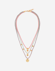 Three Layer Necklace-Multi / Boden On sale