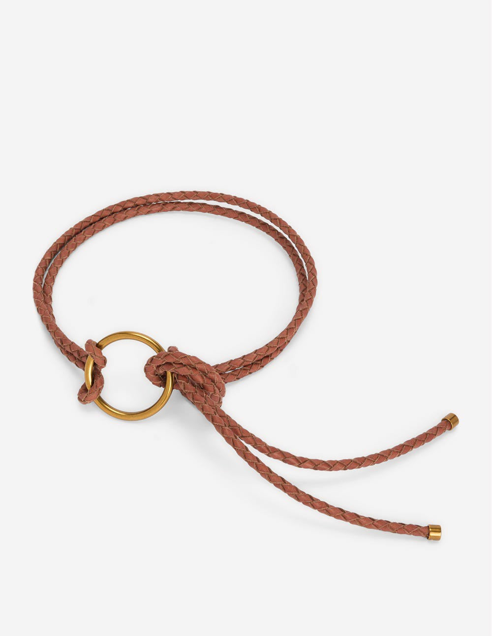Leather Rope Belt-Tan / Boden us