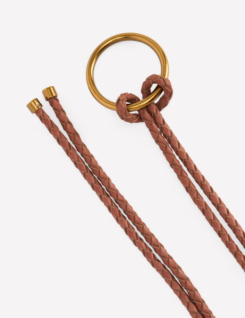 Leather Rope Belt-Tan / Boden us