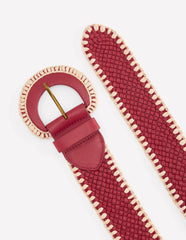 Woven Stitch Belt-Winter Blush / Boden