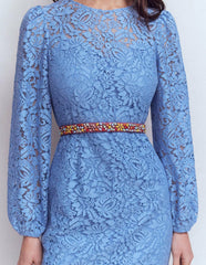 Embellished Party Belt-Pink Parfait / Boden