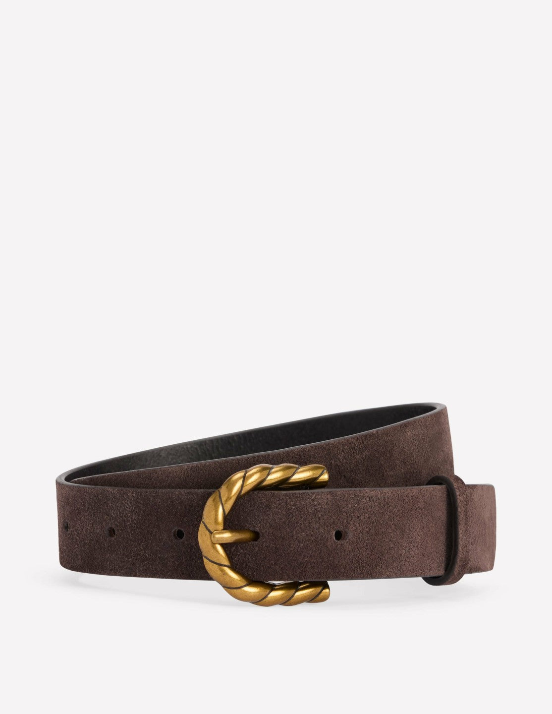 Twist Buckle Belt-Brown / Boden Sale