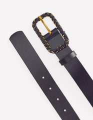 Plait Hardware Belt-Navy / Boden Online