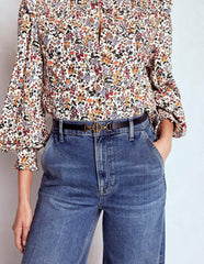 T-bar Ring Belt-Black / Boden On sale
