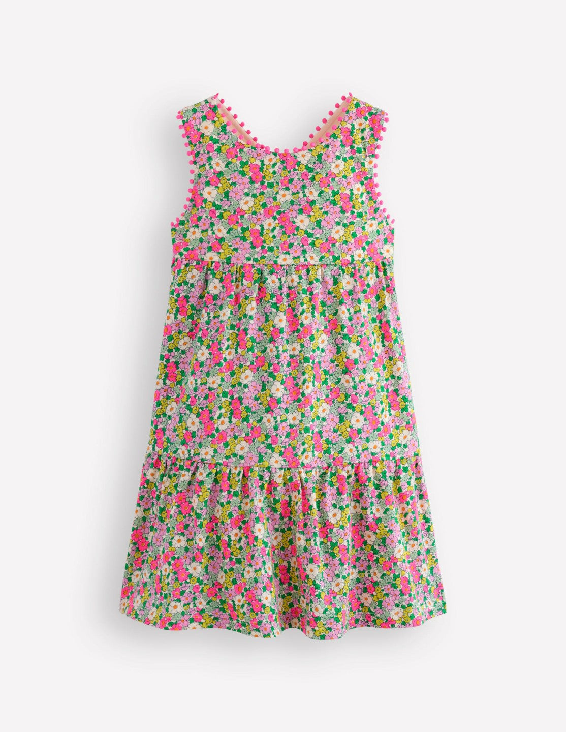Jersey Cross-back Dress-Ditsy Floral / Boden On sale