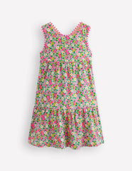 Jersey Cross-back Dress-Ditsy Floral / Boden On sale