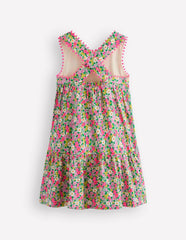 Jersey Cross-back Dress-Ditsy Floral / Boden On sale