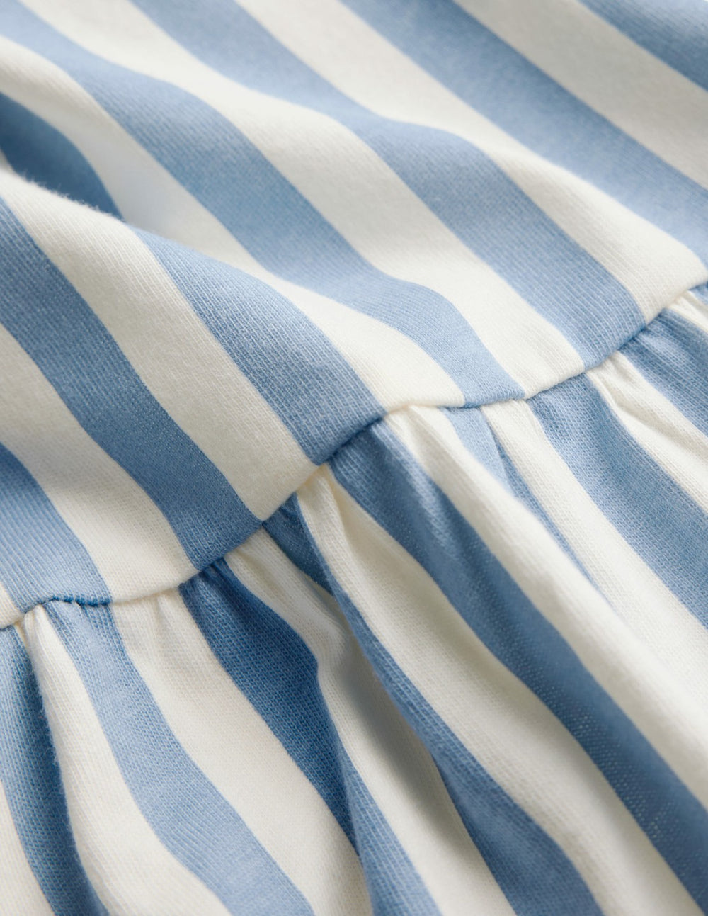 Bow Back Jersey Dress-Salt Blue/ Ivory Stripe / Boden Outlet