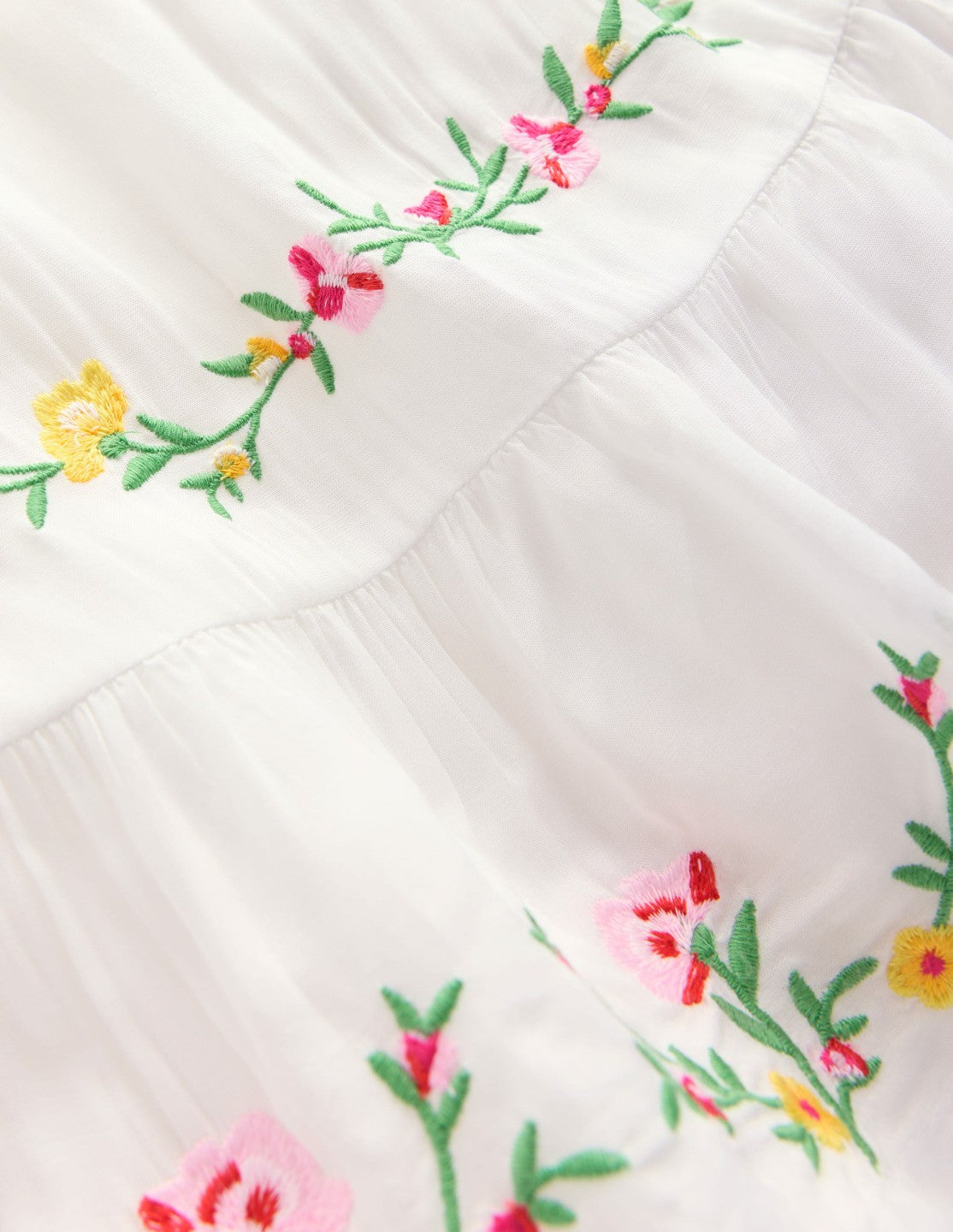 Shirred Bow Back Detail Dress-Soft Ivory / Boden Discount