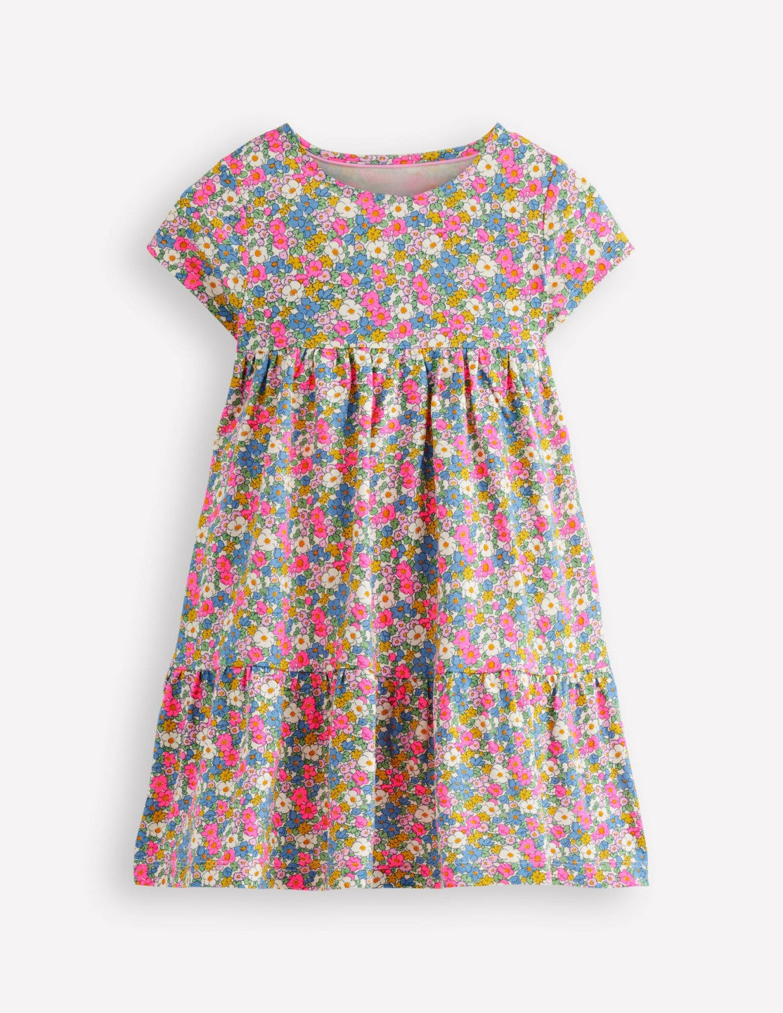 Ariel Twirly Jersey Dress-Ditsy Floral / Boden Discount