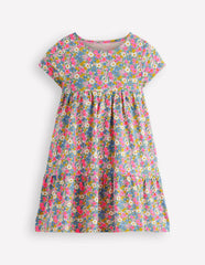 Ariel Twirly Jersey Dress-Ditsy Floral / Boden Discount