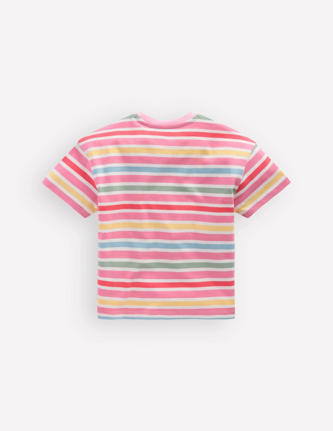 Relaxed Breton T-shirt-Multi Stripe / Boden Sale