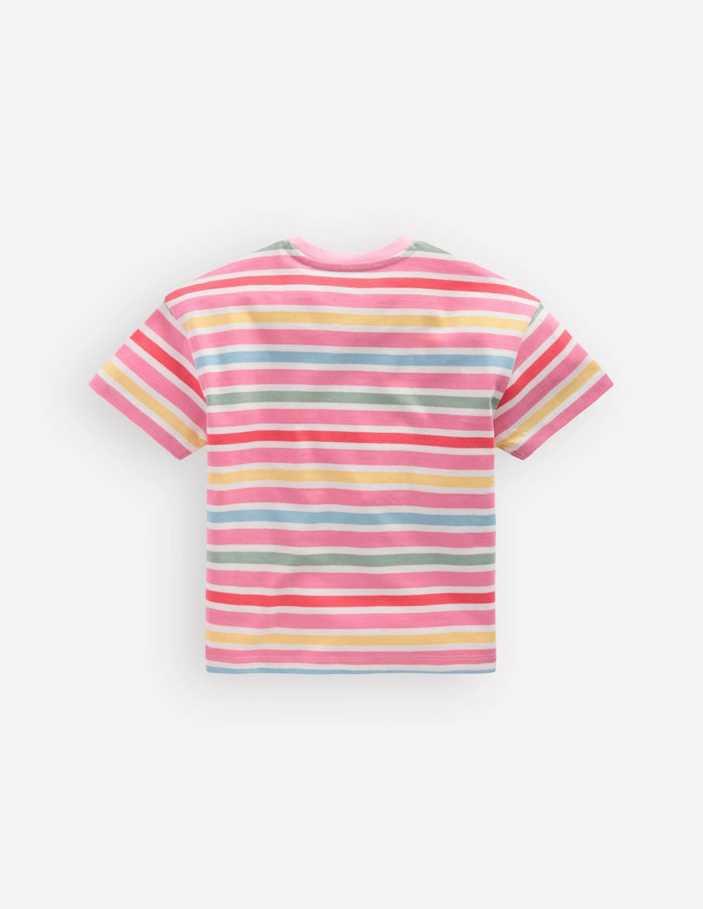 Relaxed Breton T-shirt-Multi Stripe / Boden Sale