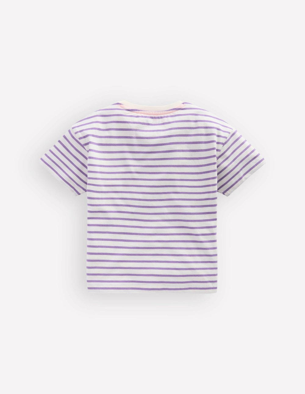 Relaxed Applique T-shirt-Aster Purple/ Ivory Shoes / Boden On sale