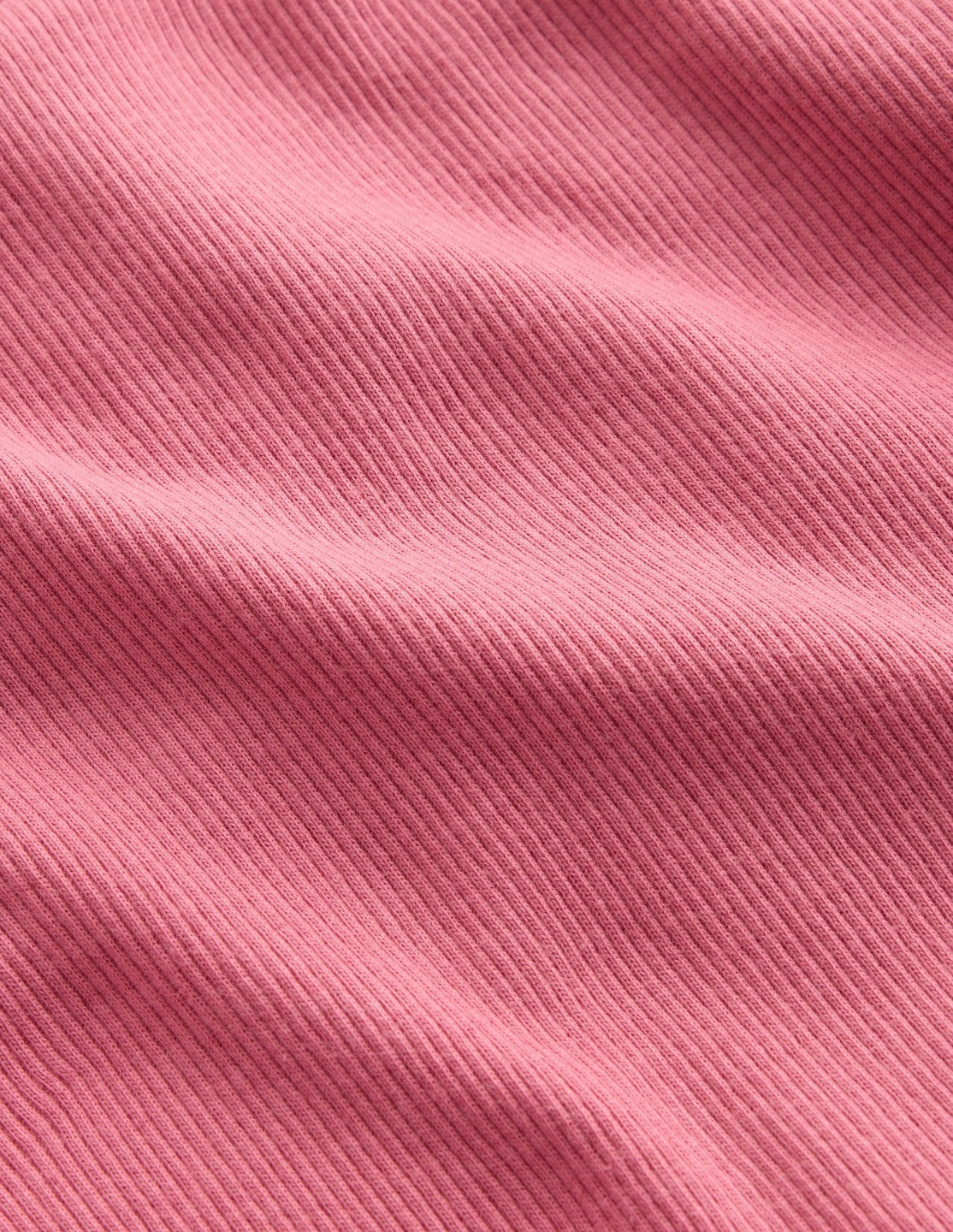 Ribbed Long Sleeve T-shirt-Pink Heather / Boden Online