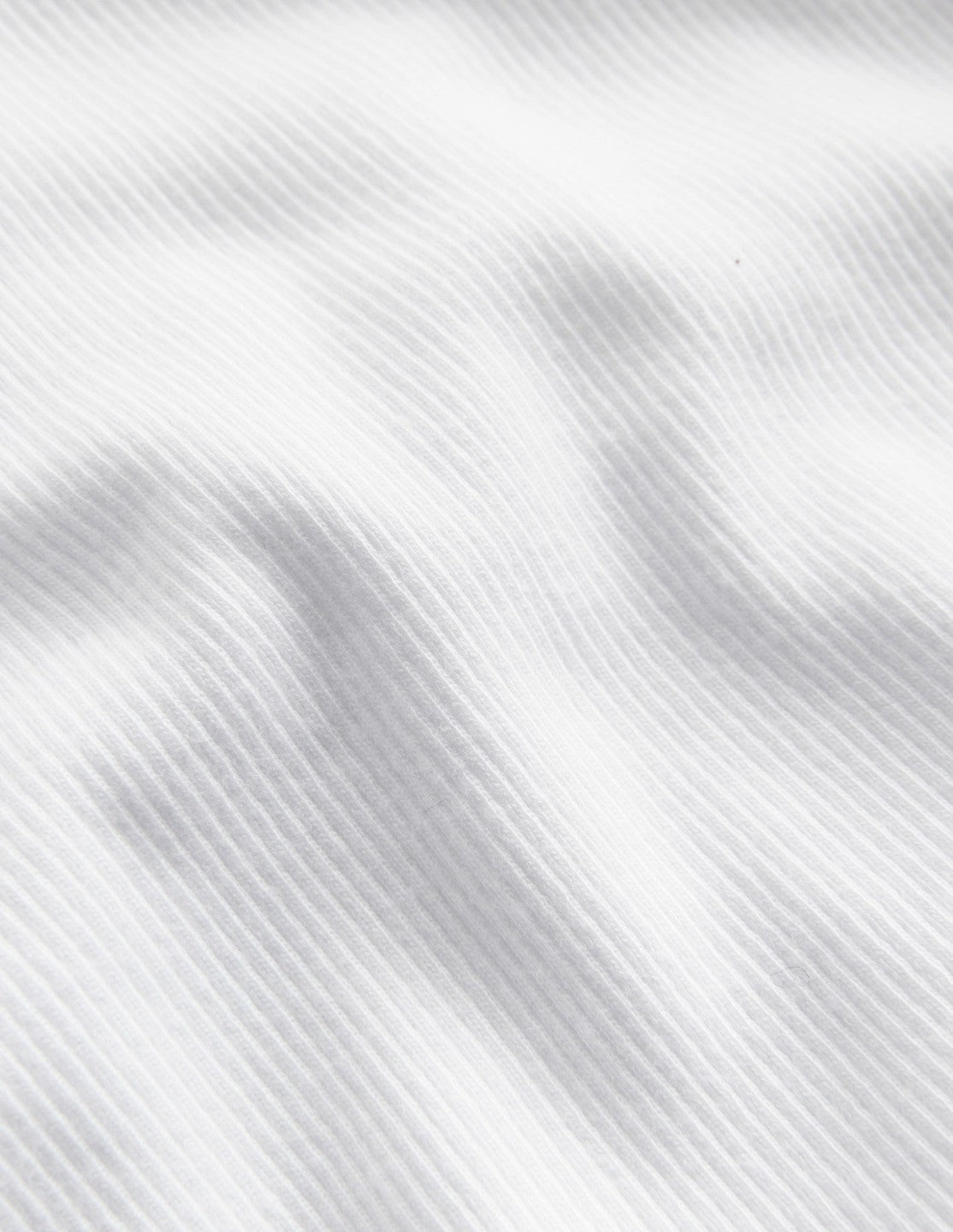 Short Sleeve Ribbed T-shirt-White / Boden