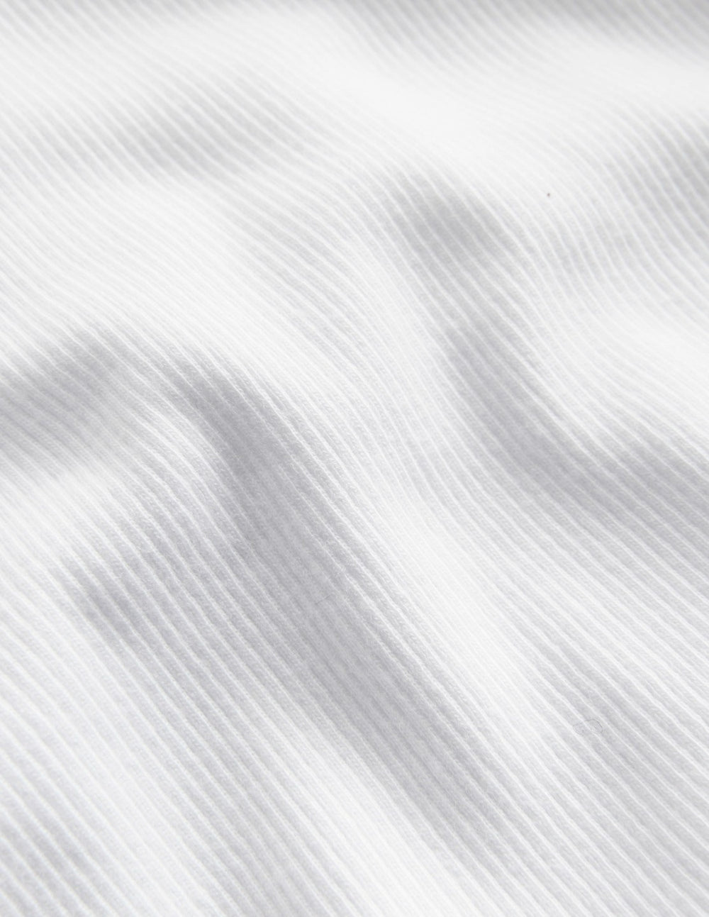 Short Sleeve Ribbed T-shirt-White / Boden