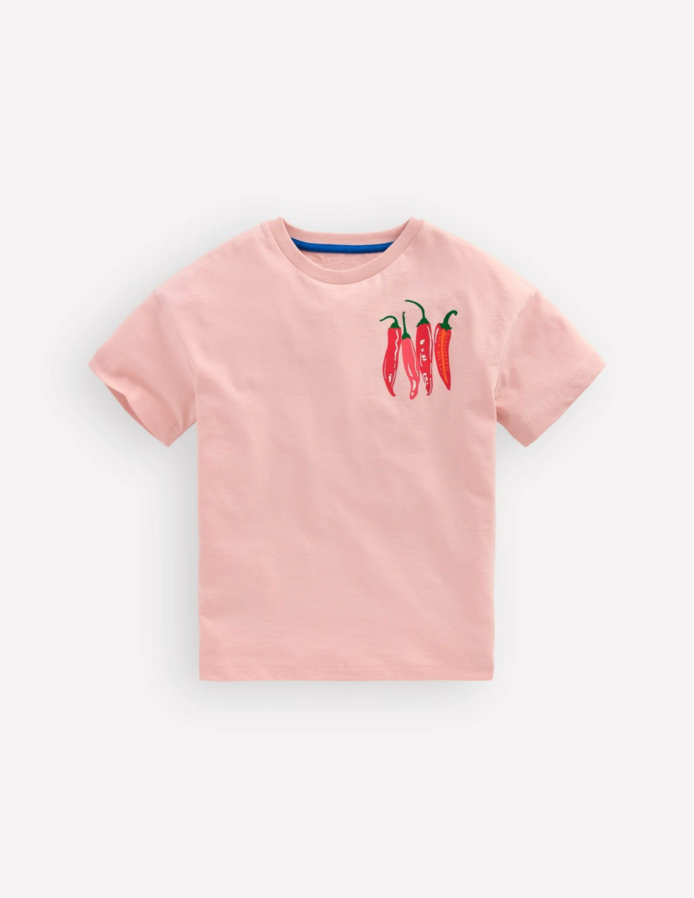 Front & Back Graphic T-shirt-Vintage Pink Chillis / Boden Sale