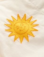 Button-through Blouse-Soft Ivory Embroidery / Boden Outlet