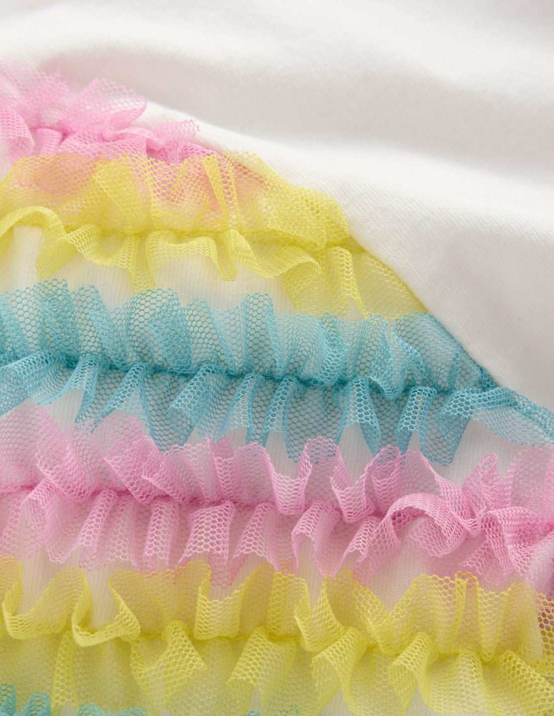 Fun Tulle Top-White / Boden us