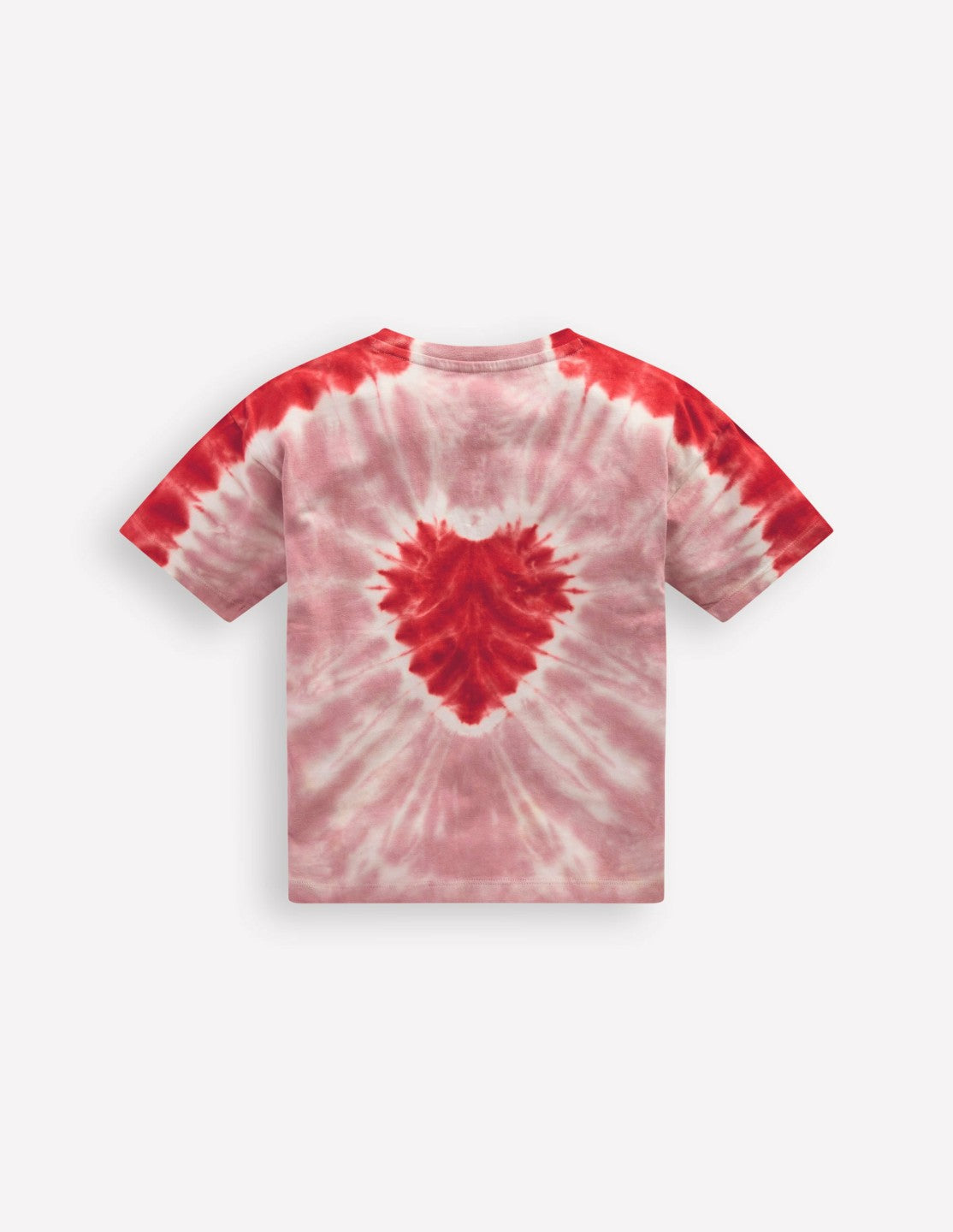 Tie Dye Logo Top-Vintage Pink Heart / Boden