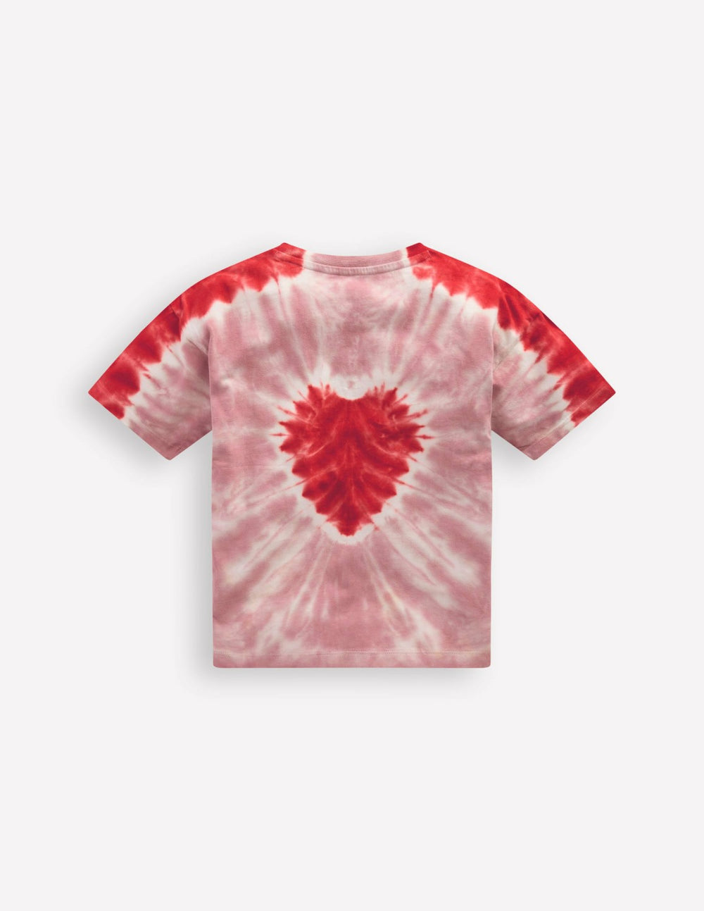Tie Dye Logo Top-Vintage Pink Heart / Boden