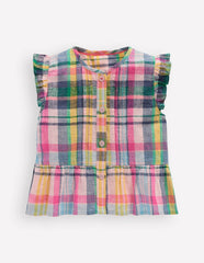 Flutter Button-through Top-Multi Check / Boden Discount