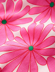Printed Sweatshirt-Festival Pink Giant Daisy / Boden us