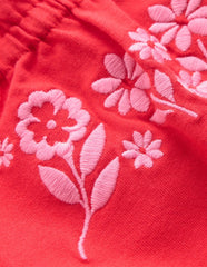 Plaited Strap Embroidered Tank-Spicy Red / Boden Outlet