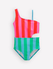 Cut Out Swimsuit-Multi Stripe / Boden On sale