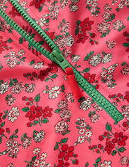 Long-sleeved Swimsuit-Salmon Pink Meadow Floral / Boden Outlet