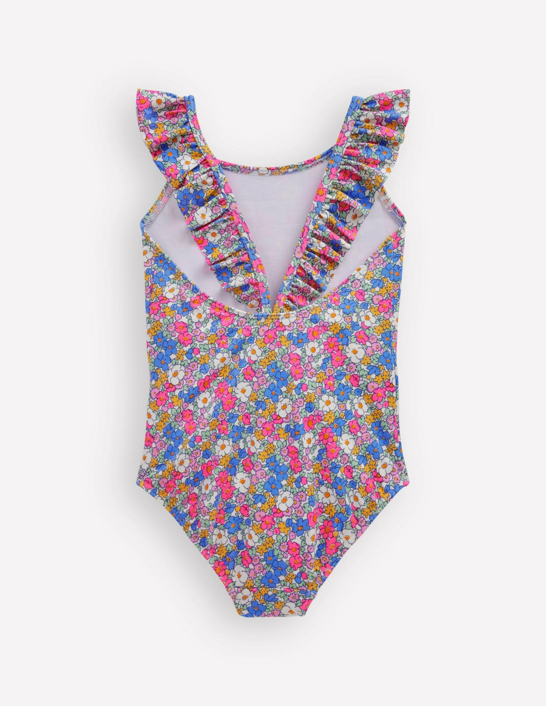 Hallie Frill Strap Swimsuit-Mini Summer Flowerbed / Boden Sale